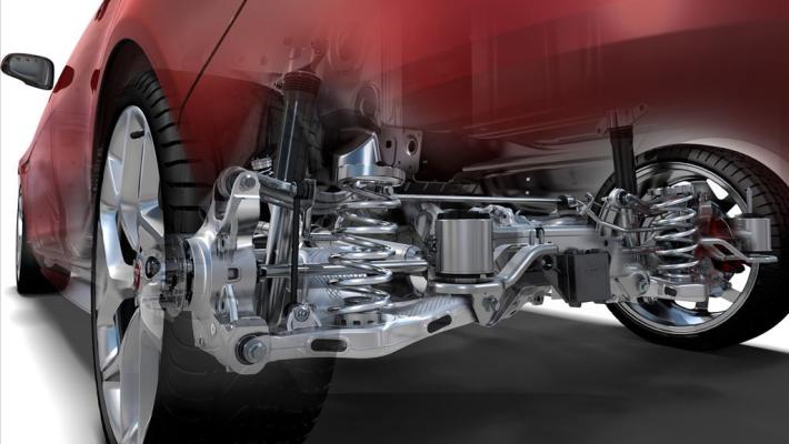 Jaguar XE, una cascata di alluminio