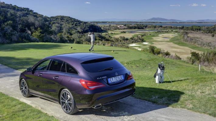 Mercedes Cla shooting brake, wagon con spirito da coup&eacute;