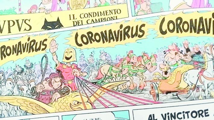 Fumetti  Quando «Coronavirus» era il perfido rivale  di Asterix