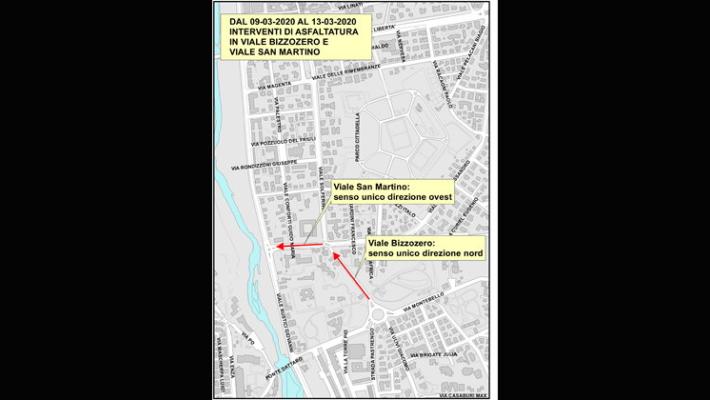 Da lunedì e fino al 13 marzo asfaltature nel quartiere Cittadella