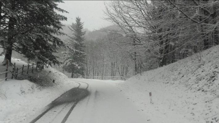 Neve, Toscana codice giallo bassa quota