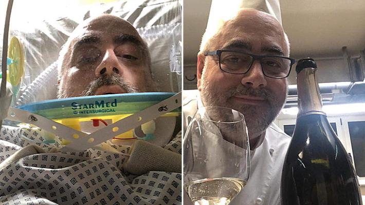 Lo chef Galati: 'Io, miracolato grazie ai medici. E a chi mi ha accarezzato in sogno '