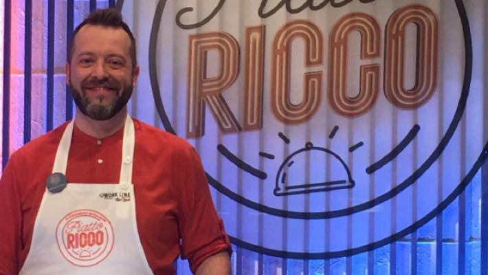 Camisa, il «gastromaniaco tarsognino» vince la puntata di «Piatto Ricco»