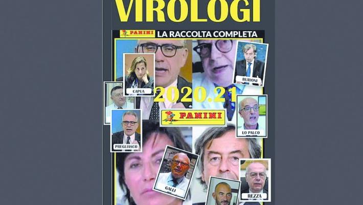 Virologo celo o manca? Il finto album delle figurine che impazza sui social