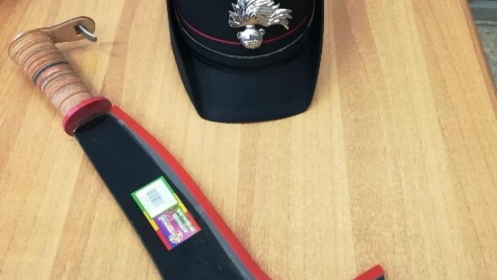 In aula con una roncola, avvocato denunciato