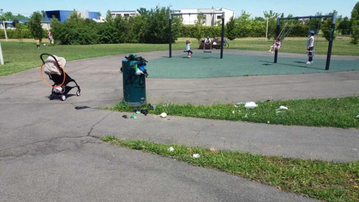 'Ecco in che condizioni è il parco S. Eurosia'