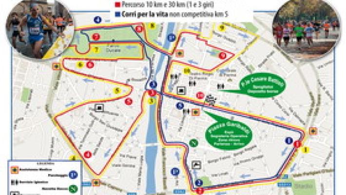 Cariparma, la città ai podisti