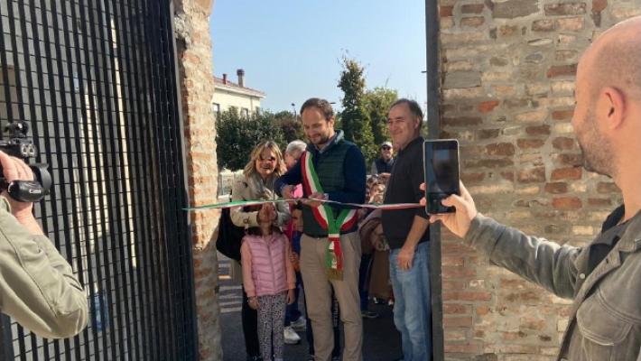 Il parco dell'ex convento? Più bello e aperto a tutti