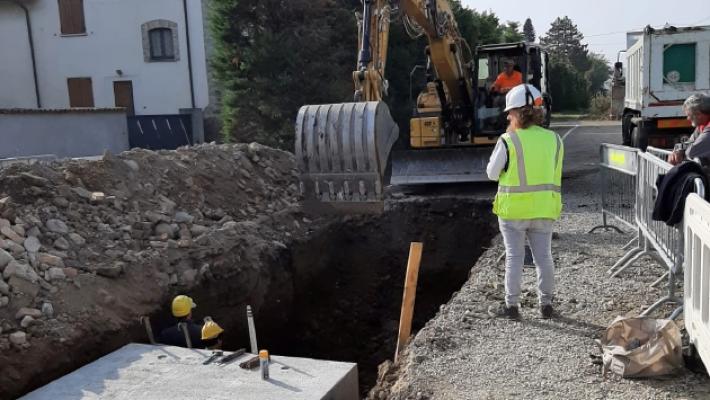 Canale «intubato»: così Gaiano sarà in salvo dalle alluvioni