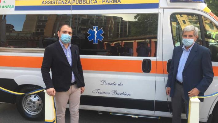 Una nuova ambulanza per l'Assistenza Pubblica