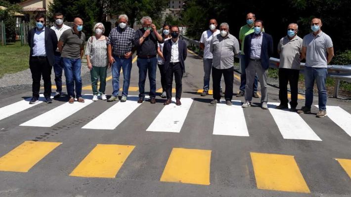 Da stamattina si attraversa il Mozzola in entrambi i sensi di marcia
