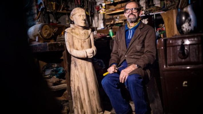 Renzo Ravanetti, fantasie scolpite nel legno