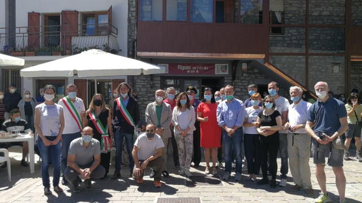 Bar e bottega riaprono: Rigoso rinasce
