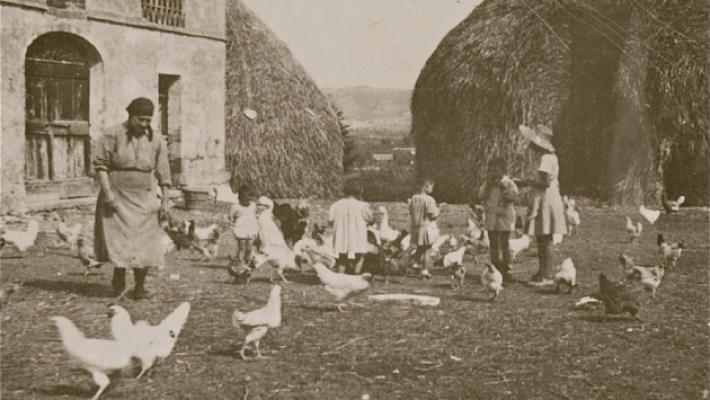 Famiglie contadine, chi teneva le redini era la «rezdóra vécia»