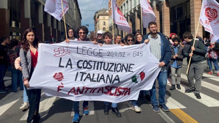«Noi della Sinistra studentesca cacciati dal corteo del 25 Aprile». Udu: «Non è vero»