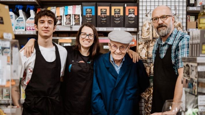 I 90 anni di Andrea Viani, il patriarca dei droghieri