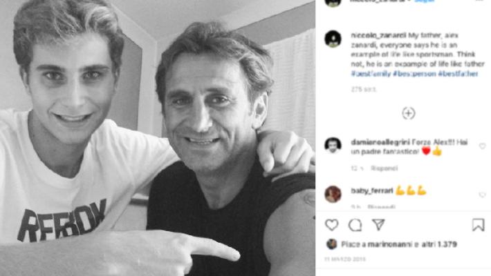 Niccolò Zanardi: "Papà ce la farà anche stavolta"