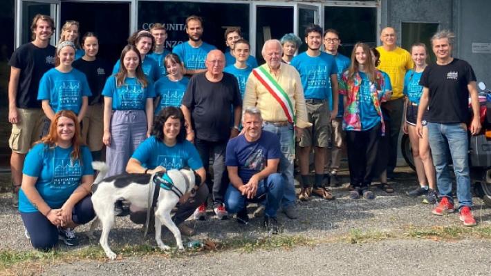 A Cassio per imparare il mestiere di scalpellino