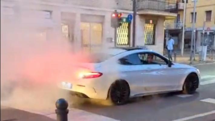 A folle velocità per postare un video sui social