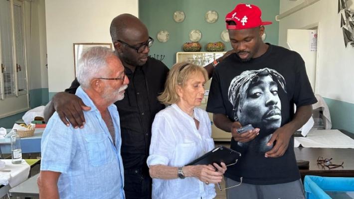 Marcus Thuram riabbraccia «tata» Mirella