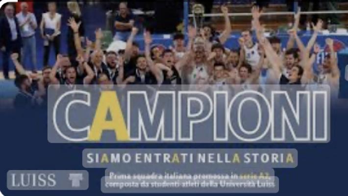 Giovanni Allodi: «Il mio basket: alla Luiss studente e giocatore, ho vinto il campionato»