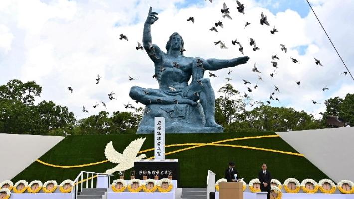  Nagasaki commemora 75 anni da bomba atomica