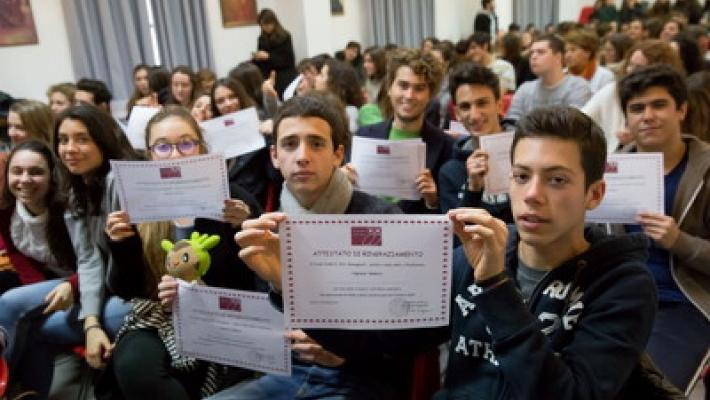 Premiati gli "angiol&egrave;n" del Romagnosi