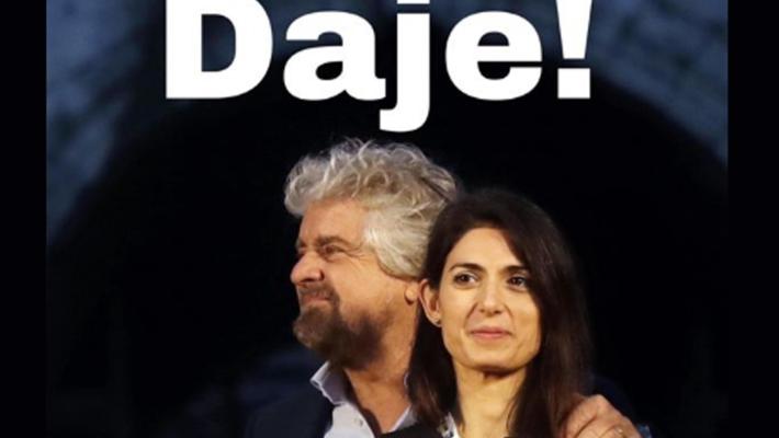 Grillo lancia la ricandidatura della Raggi
