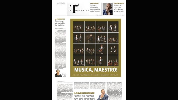 La Toscanini, le novità  di Stagione in un inserto  