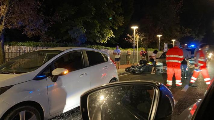 Incidente in serata in via Mantova