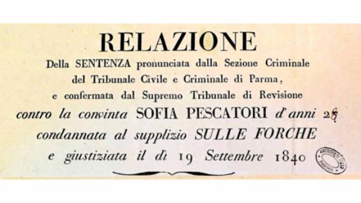 I veleni di Sofia: l'ultima donna giustiziata in Italia