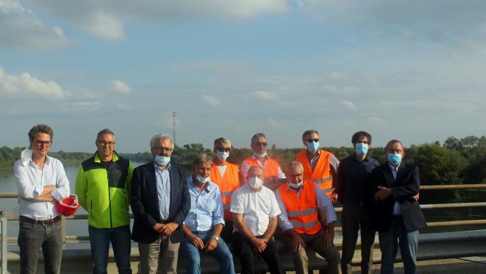 Il ponte sul Po "Giuseppe Verdi" dovrebbe riaprire il 10 ottobre