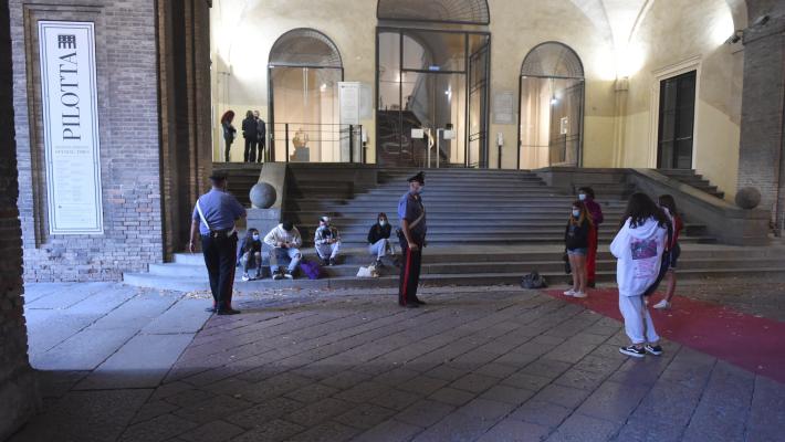 Controlli dei carabinieri in Pilotta
