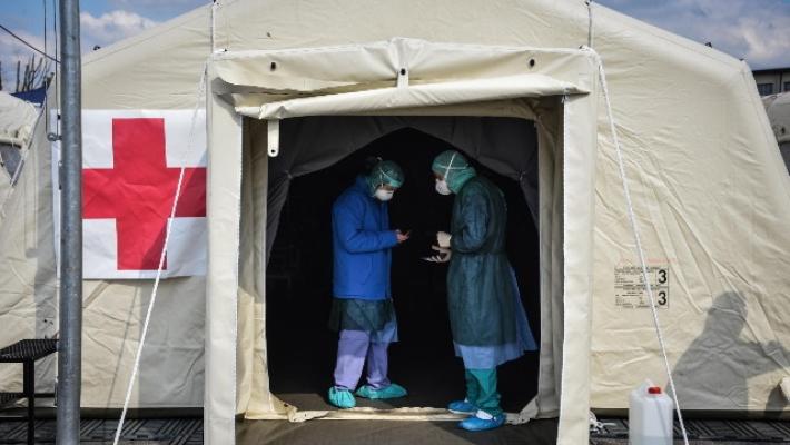 Coronavirus: all'ospedale di Crema tornano come sale attesa
