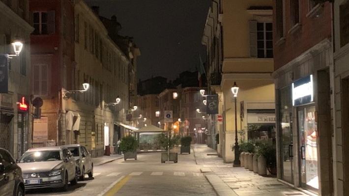 Serata in sordina. E chiuso un locale in via Farini