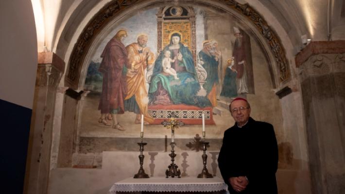 Dal buio alla luce: la Madonna ritrovata risplende