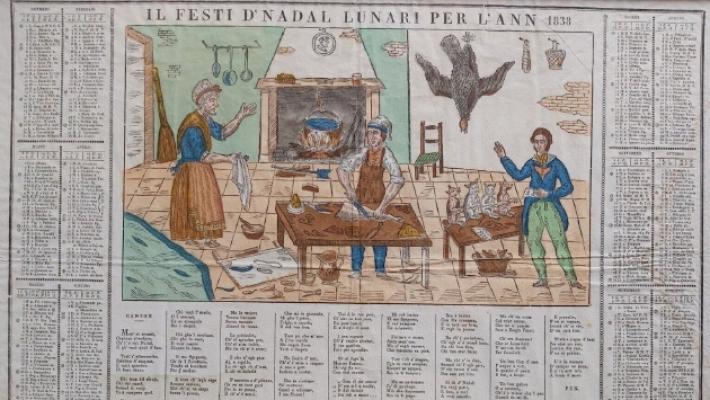 Il lunario inaugurava l'anno nuovo: stagioni e santi erano presenze amiche