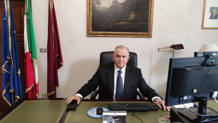 Massimo Macera, primo giorno da Questore di Parma