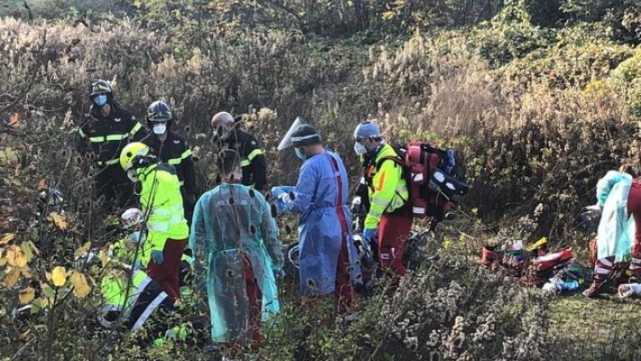 Incidente stradale a Bergonzano: morto al Maggiore un motociclista di 69 anni