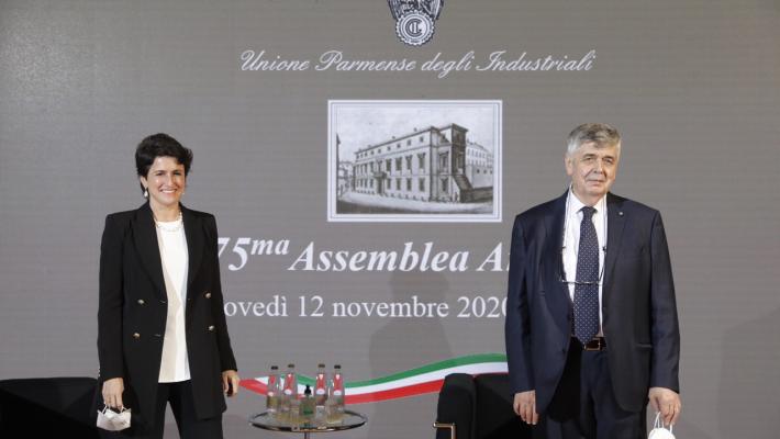 Assemblea dell'Unione Parmense degli Industriali. La presidente Sassi: "Nuove sfide da affrontare insieme"