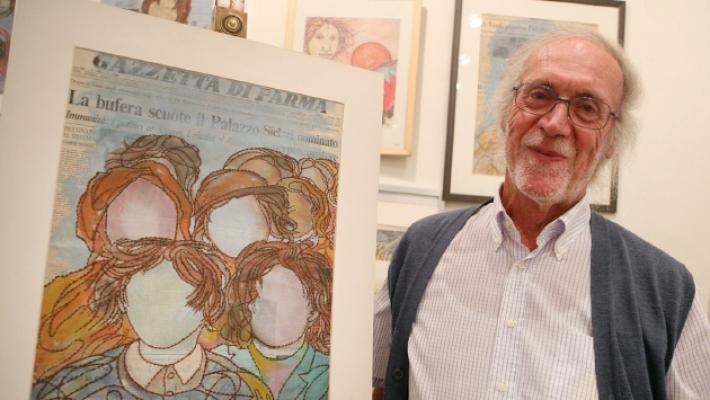 Se ne è andato Arnaldo Dini, il pittore che «animava» le lastre d'ardesia