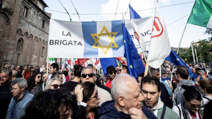 Aggressione alla Brigata ebraica, «tradita la Resistenza»