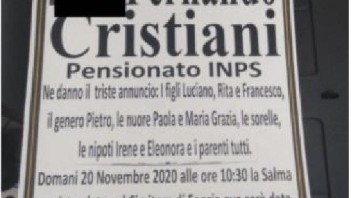 Dall'ospedale comunicano la morte di un anziano, ma lui è vivo