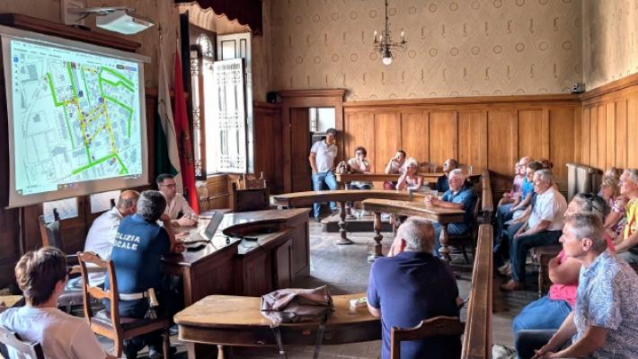 Fidenza, pioggia di nuovi sensi unici