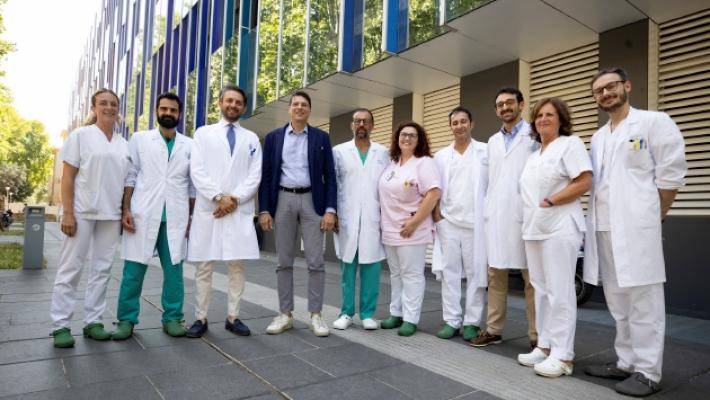 Il medico Politi: &laquo;Grande accoglienza del Maggiore, dopo il viaggio per riabbracciare la famiglia di rientro dall'Iran&raquo;