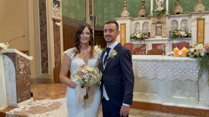 Dal Consiglio comunale all'altare: il «sì» del sindaco Diego Giusti e Alessandra Ferretti