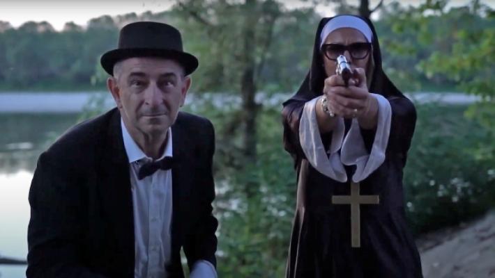 Stavolta è un giallo il film di Azzali girato nella Bassa