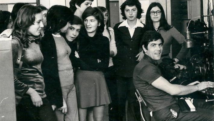 «Ghigo», giorni e notti in tipografia con il sorriso