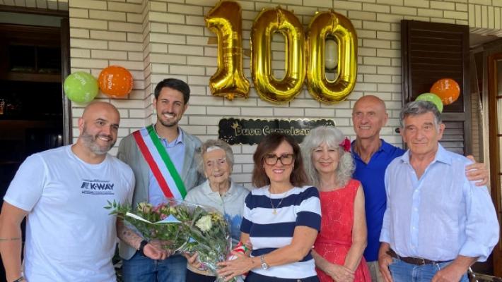 Albina Mattioli, cento anni in allegria