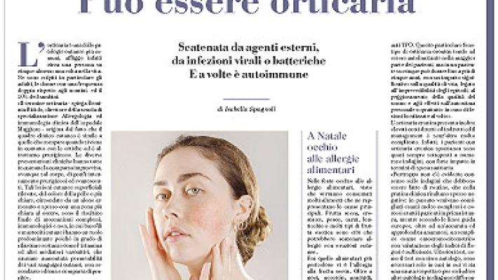 La medicina integrata, l'ernia discale e l'orticaria  